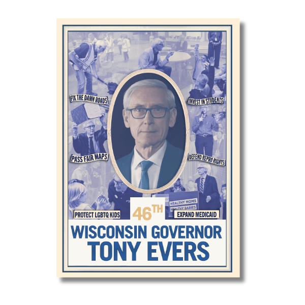 Tony Evers Poster