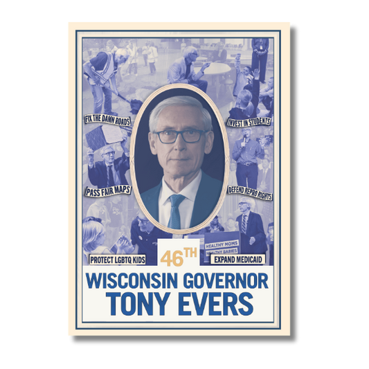 Tony Evers Poster