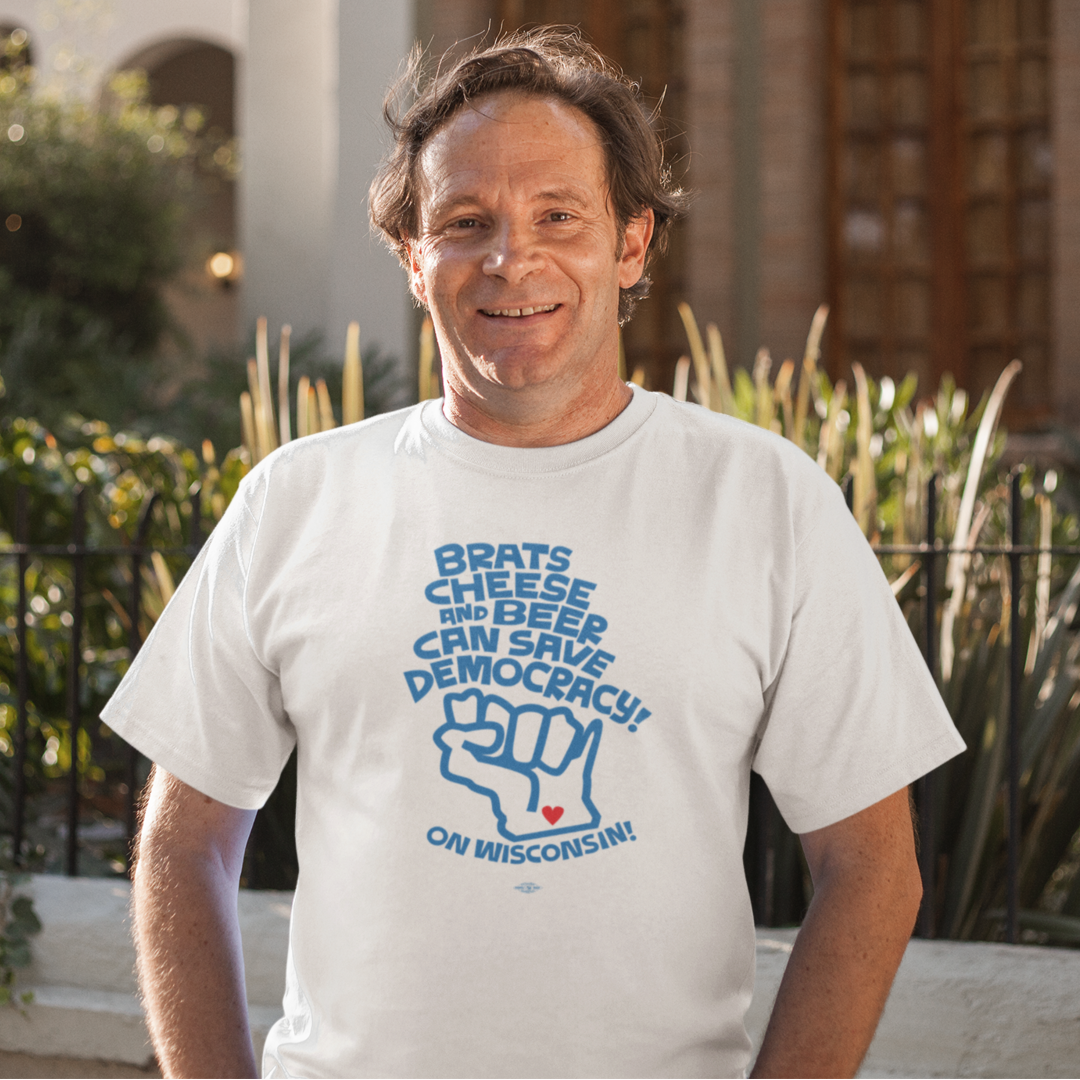 Brats, Cheese, Beers Tee