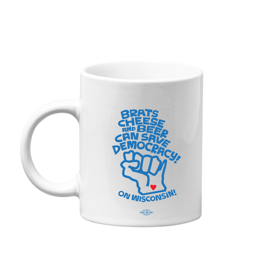 Brats, Cheese, And Beer Mug