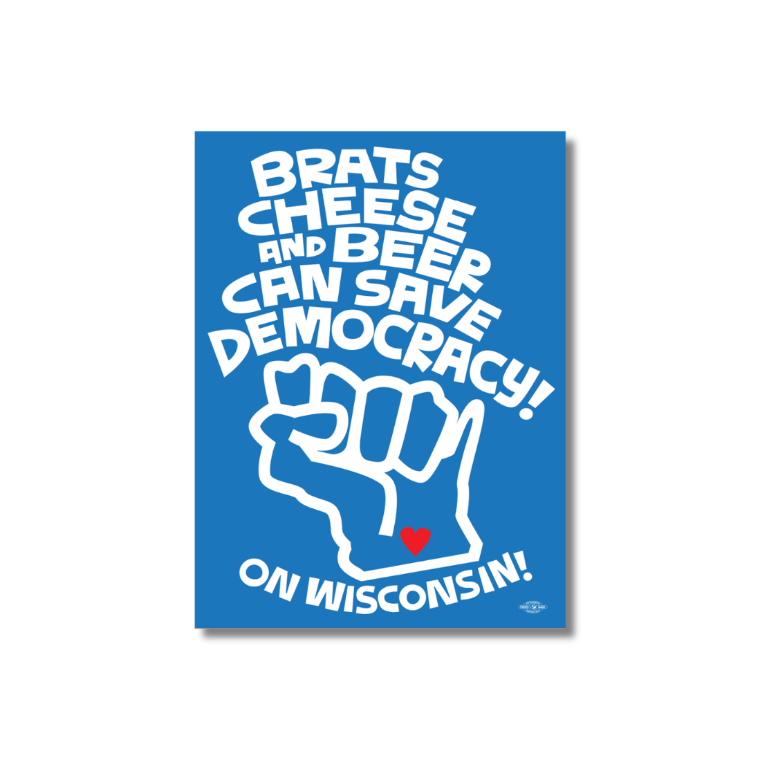 Brats, Cheese, And Beer Sticker