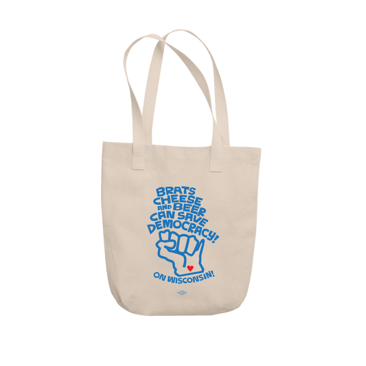 Brats, Cheese, and Beer Tote