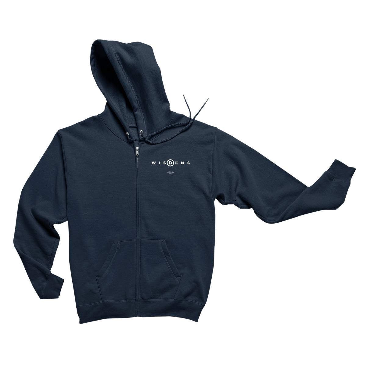 Wis Dems Logo Zip-Up Hoodie