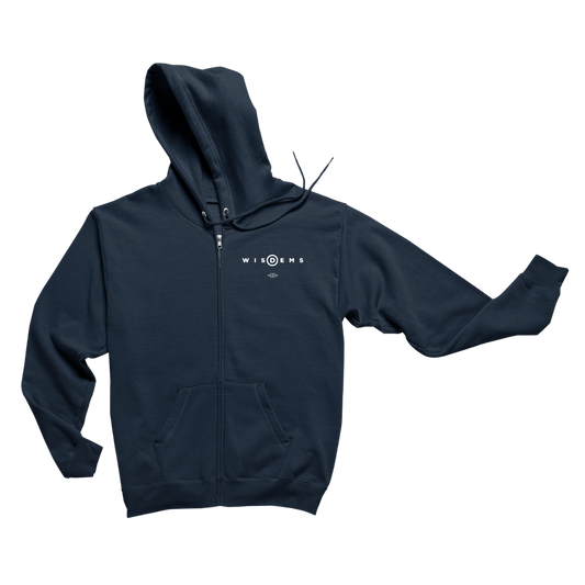 Wis Dems Logo Zip-Up Hoodie